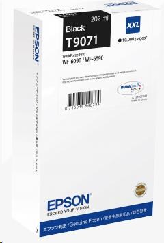 EPSON Ink čer WorkForce-WF-6xxx Ink Cartridge Black XXL 202 ml (C13T907140)