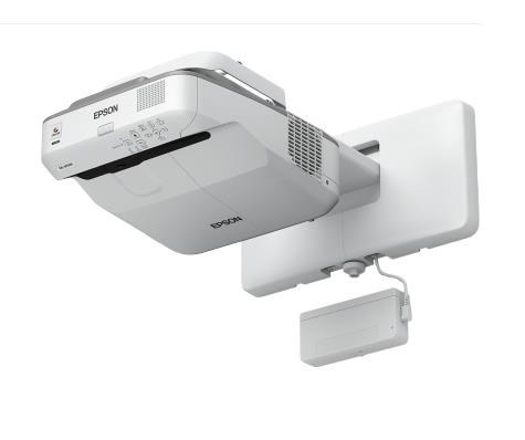 EPSON projektor EB-695Wi - 1280x800, 3500ANSI, HDMI, VGA, SHORT, LAN,9000h ECO životnost lampy, interaktivní (V11H740040)