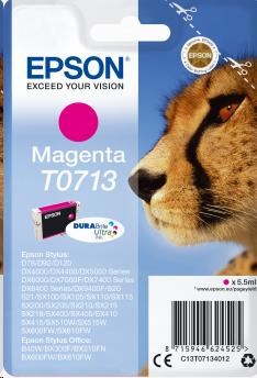 EPSON ink bar Singlepack Magenta T0713 DURABrite Ultra Ink (5,5 ml) (C13T07134012)