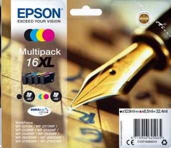 EPSON 16XL Series 'Pen and Crossword' multipack (C13T16364012)