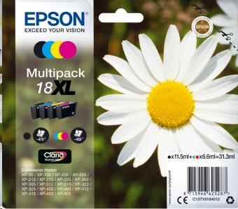 EPSON Multipack 4-colours 18XL Claria Home Ink (C13T18164012)