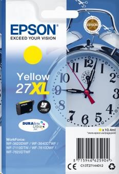 EPSON Singlepack Yellow 27XL DURABrite Ultra Ink (C13T27144012)