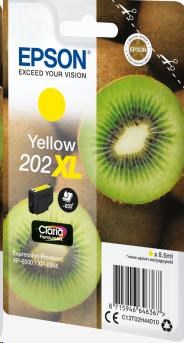 EPSON ink bar Singlepack "Kiwi" Yellow 202XL Claria Premium Ink 8,5 ml C13T02H44010