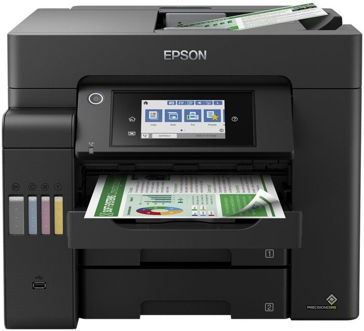 EPSON tiskárna ink EcoTank L6550,4in1,4800x2400dpi,A4,USB,4-ink C11CJ30402