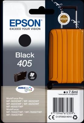 EPSON ink Singlepack Black 405 Durabrite Ultra C13T05G14010