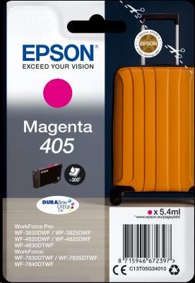 EPSON ink Singlepack Magenta 405 Durabrite Ultra C13T05G34010