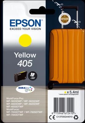 EPSON ink Singlepack Yellow 405 Durabrite Ultra C13T05G44010