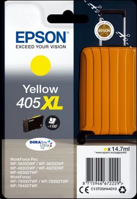 EPSON ink Singlepack Yellow 405XL Durabrite Ultra C13T05H44010