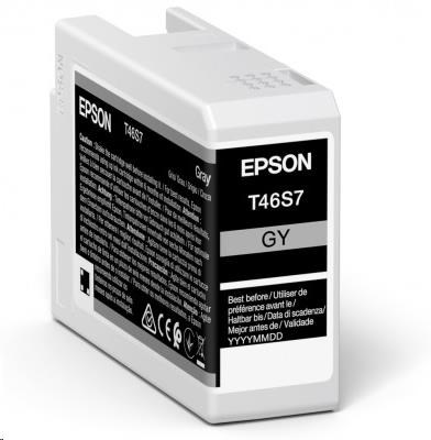 EPSON ink Singlepack Gray T46S7 UltraChrome Pro 10 ink 25ml C13T46S700