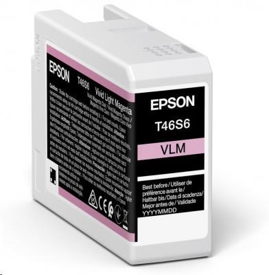 EPSON ink Singlepack Vivid Light Magenta T46S6 UltraChrome Pro 10 ink 25ml C13T46S600