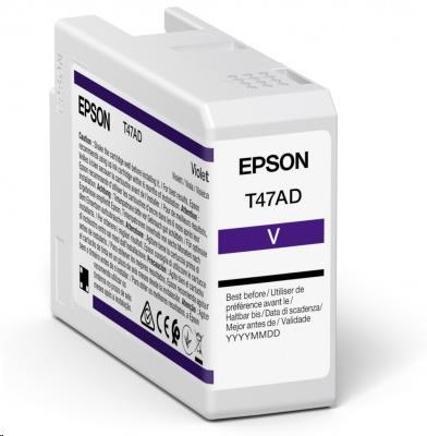 EPSON ink Singlepack Violet T47AD UltraChrome Pro 10 ink 50ml C13T47AD00