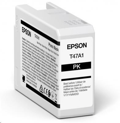 EPSON ink Singlepack Photo Black T47A1 UltraChrome Pro 10 ink 50ml C13T47A100