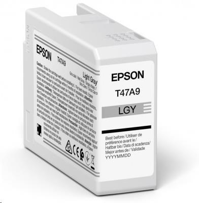 EPSON ink Singlepack Light Gray T47A9 UltraChrome Pro 10 ink 50ml C13T47A900