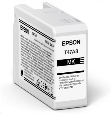 EPSON ink Singlepack Matte Black T47A8 UltraChrome Pro 10 ink 50ml C13T47A800