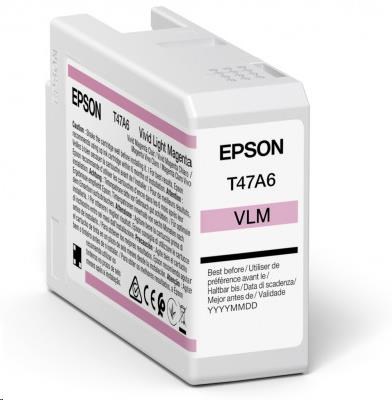 EPSON ink Singlepack Vivid Light Magenta T47A6 UltraChrome Pro 10 ink 50ml C13T47A600