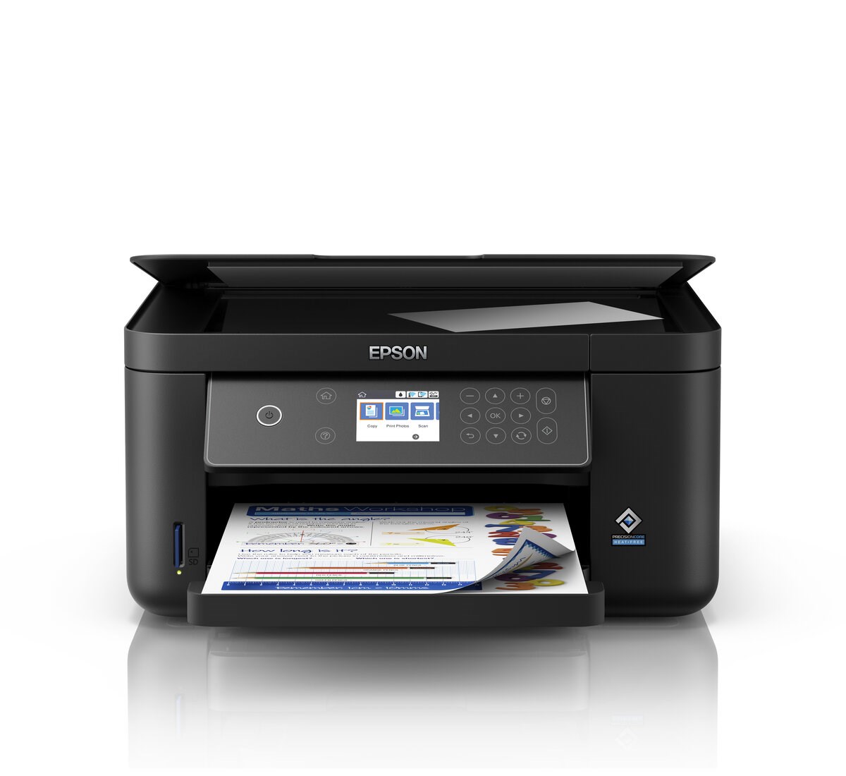 EPSON tiskárna ink Expression Home XP-5150, A4, 3v1, 4800x1200 dpi, 33 ppm, LAN, Wifi, LCD, čtečka SD C11CG29406