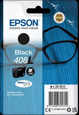 EPSON ink Black 408L DURABrite Ultra Ink C13T09K14010