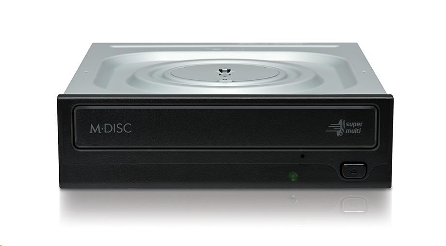 HITACHI LG - interní mechanika DVD-W/CD-RW/DVD±R/±RW/RAM/M-DISC GH24NSD6, Black, box+SW