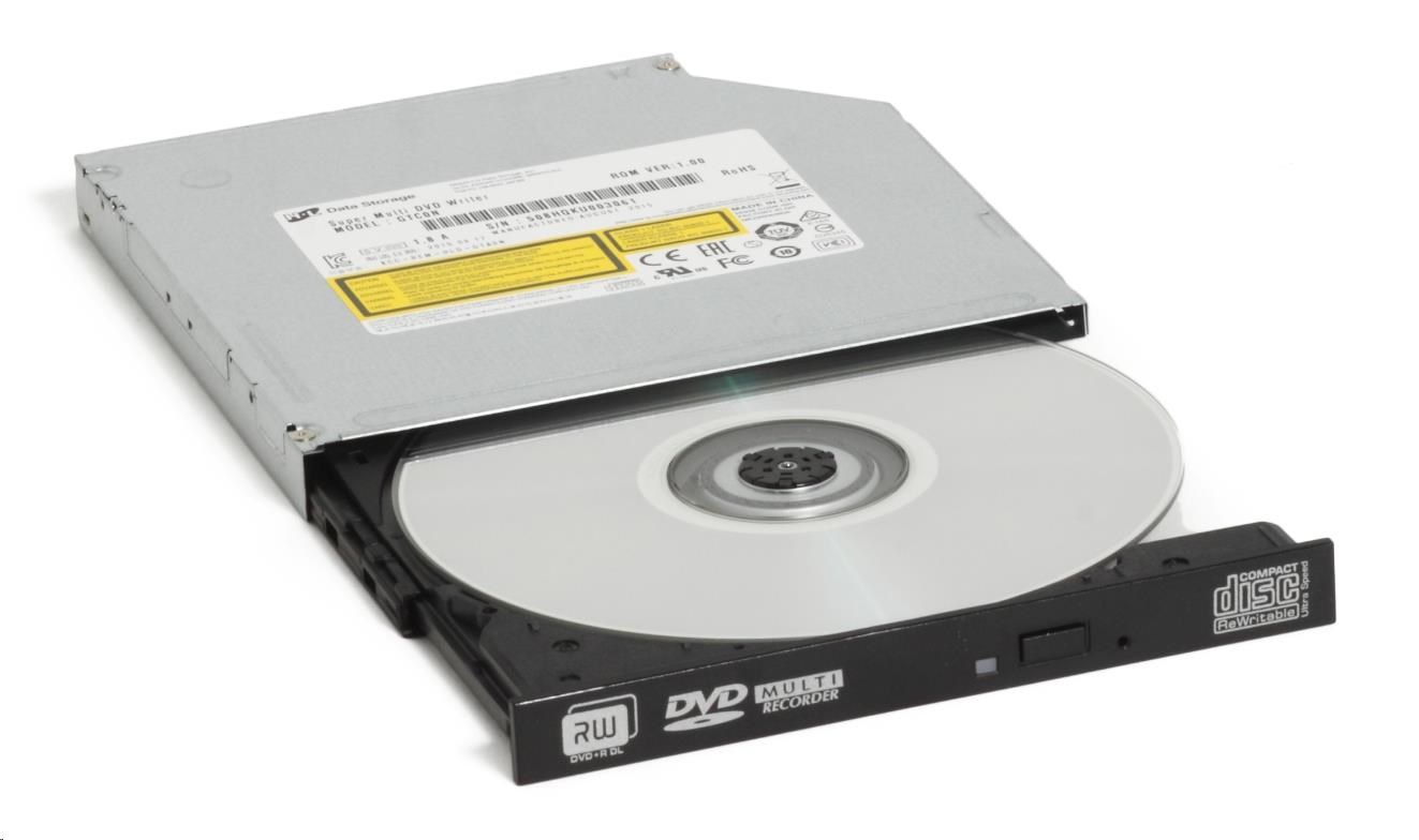 HITACHI LG - interní mechanika DVD-W/CD-RW/DVD±R/±RW/RAM/M-DISC GTC2N, Slim, 12.7 mm Tray, Black, bulk bez SW