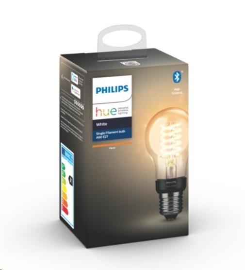 Philips žárovka LED Hue White Filament, E27, 7W