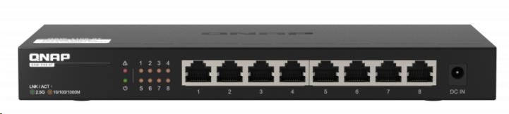 QNAP switch QSW-1108-8T (8x2,5GbE,fanless)