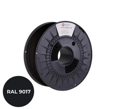 C-TECH ABS dopravní černá, RAL9017, 1,75mm, 1kg 3DF-P-ABS1.75-9017