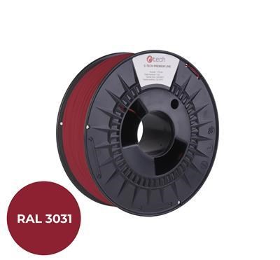 C-Tech Premium Line ASA, orientální červená, RAL3031, 1,75mm, 1kg 3DF-P-ASA1.75-3031