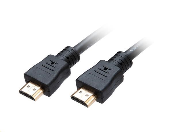 AKASA kabel HDMI UHS 8K@60Hz, pozlacené konektory, 1m AK-CBHD19-10BK