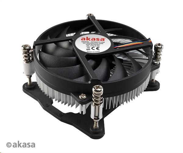 AKASA ventilátor KS12, 95x95x31.8mm, Intel LGA115X AK-CC6308EP01