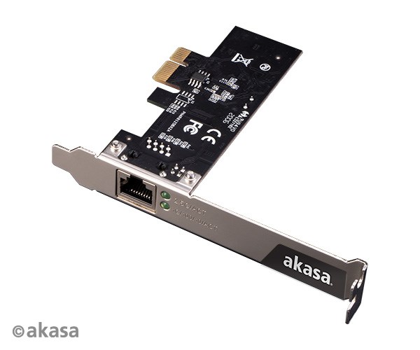 AKASA síťová karta, 2.5 Gigabit PCIe Network Card AK-PCCE25-01