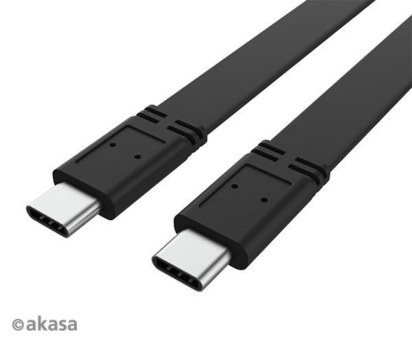 Akasa AK-CBUB60-10BK USB-C 3.2, 1m, černý