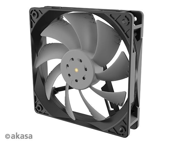 AKASA ventilátor OTTO SC12, 120x120x25mm, 12V AK-FN109