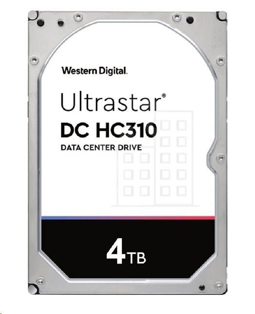 Western Digital Ultrastar® HDD 4TB (HUS726T4TALE6L4) DC HC310 3.5in 26.1MM 256MB 7200RPM SATA 512E SE (GOLD )