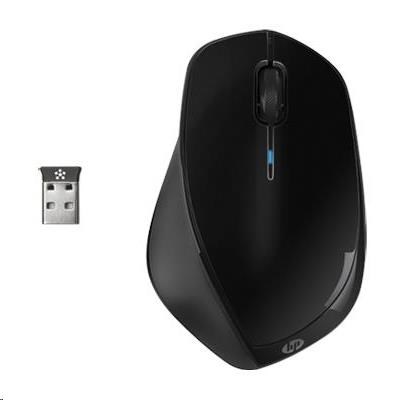 HP myš - x4500 Black Mouse, Wireless H2W16AA#AC3