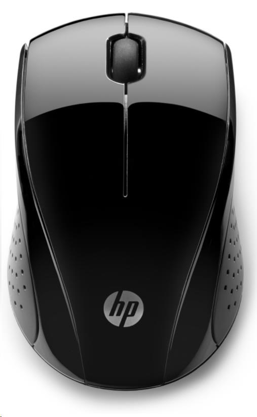 HP myš - 220 Silent Mouse, wireless, chrome 258A1AA#ABB