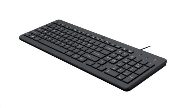 HP 150 Wired Keyboard - drátová klávesnice - CZ/SK lokalizace 664R5AA#BCM