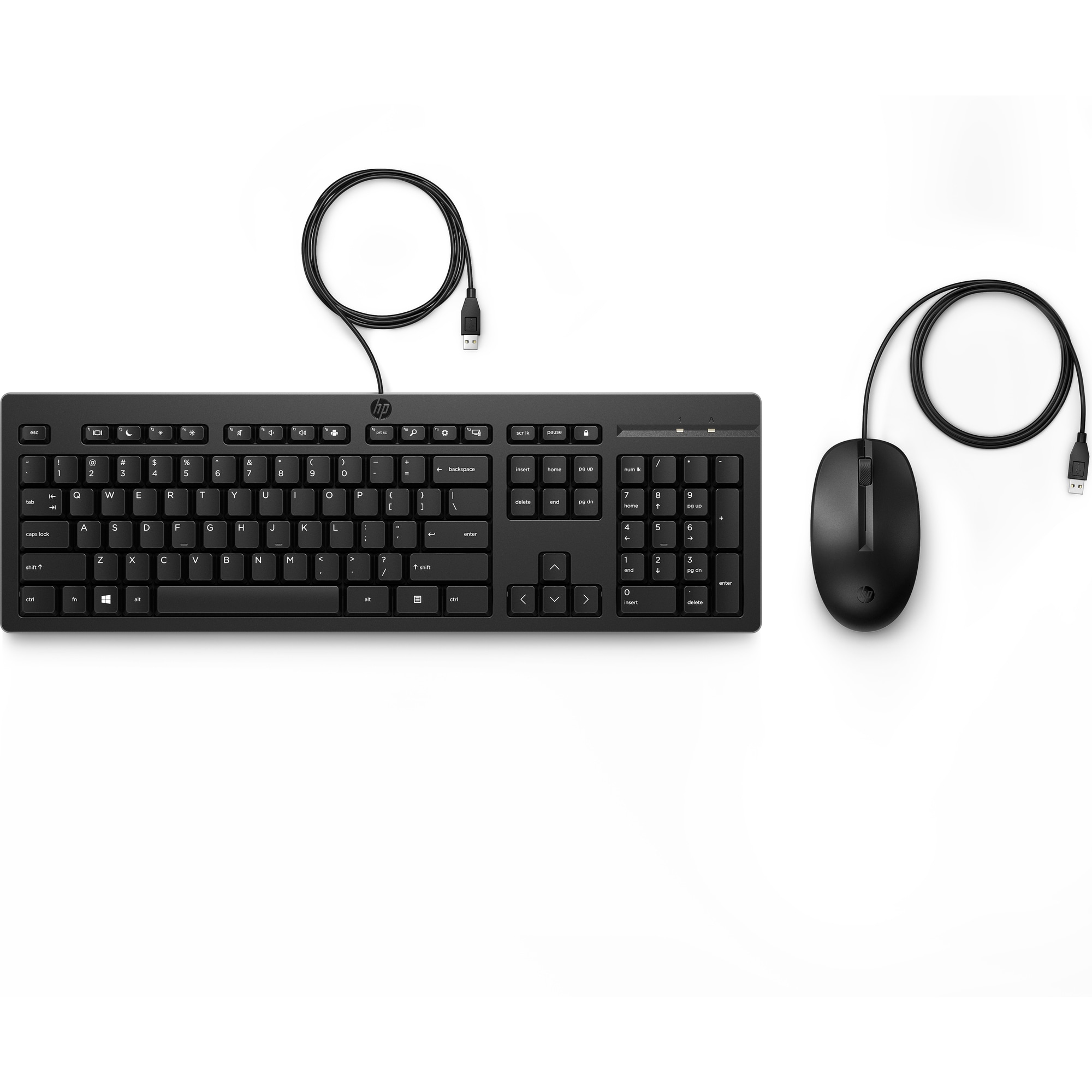 HP 225 Wired Mouse and Keyboard Combo - Anglická 286J4AA#ABB