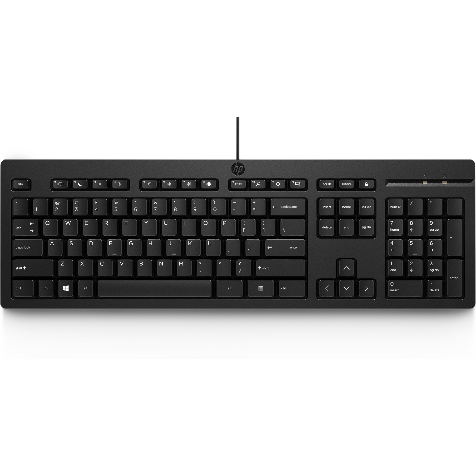 HP 125 Wired Keyboard - Ruská 266C9AA#ACB