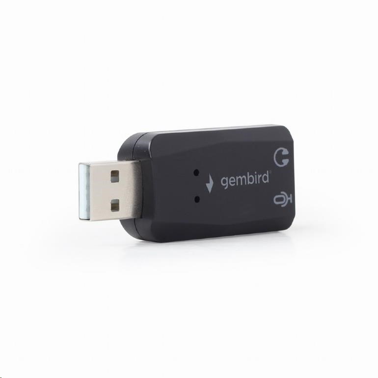 GEMBIRD Adapter USB zvuková karta, Virtus Plus SC-USB2.0-01