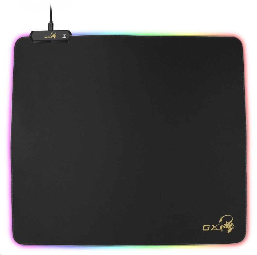 GENIUS podložka pod myš GX GAMING GX-Pad P300S RGB, USB, černá 31250005400