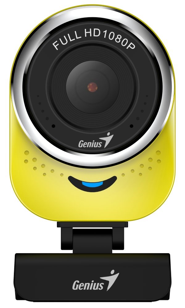 GENIUS webkamera QCam 6000/ žlutá/ Full HD 1080P/ USB2.0/ mikrofon 32200002409