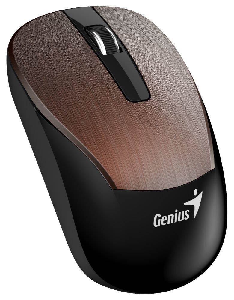 GENIUS myš ECO-8015/ 1600 dpi/ dobíjecí/ bezdrátová/ kávová 31030011413