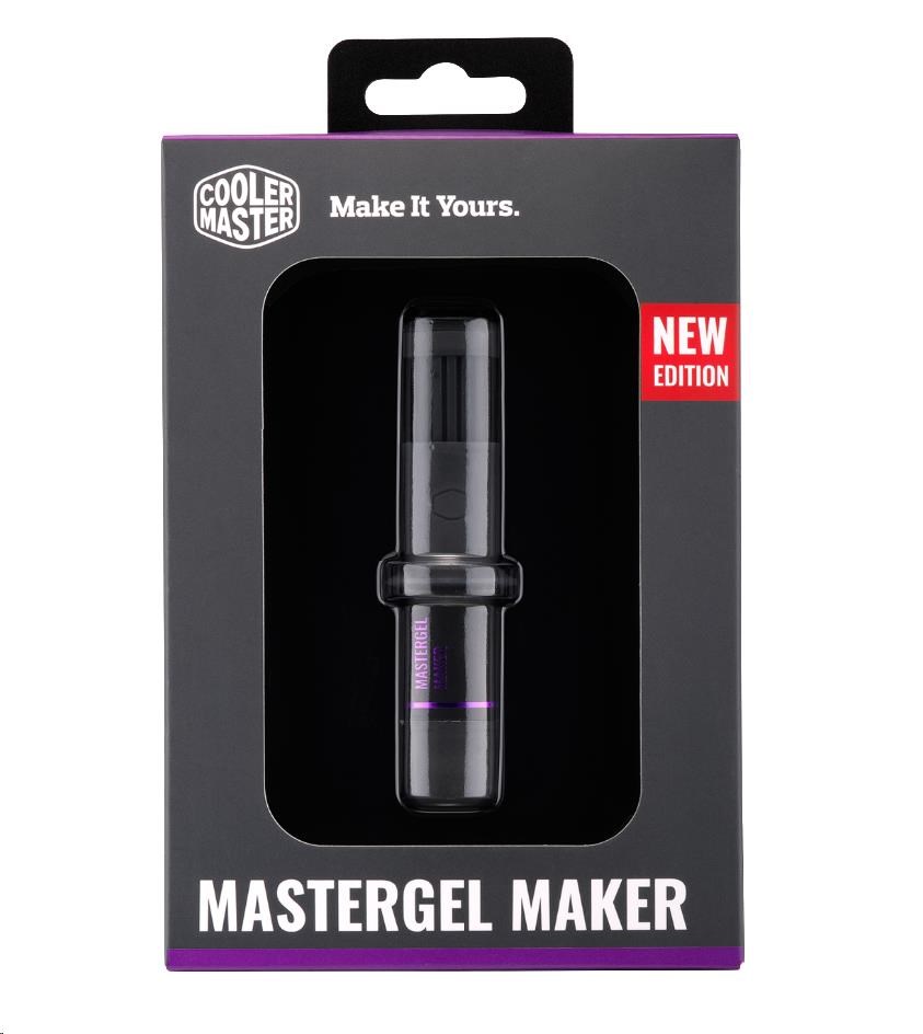 Cooler Master termální pasta na CPU Master Gel Maker, tep. vodivost 11 W.m, 1.5ml, šedá MGZ-NDSG-N15M-R2