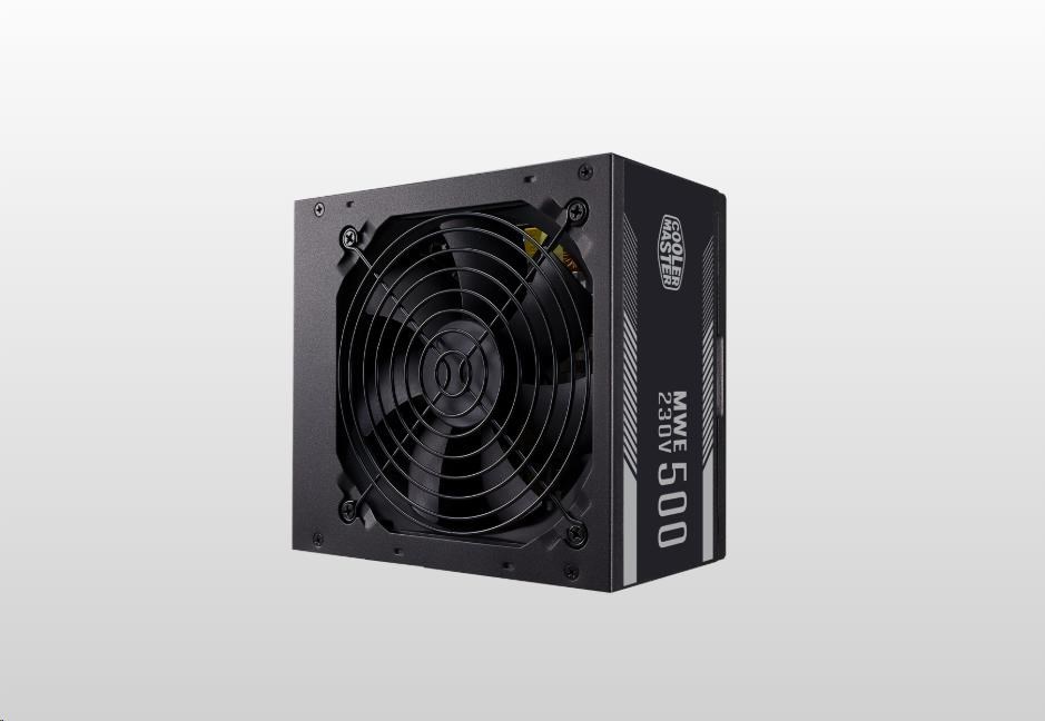 Cooler Master zdroj MWE 500W WHITE 230V - V2, 120mm, 80+ BULK MPE-5001-ACABW-NL