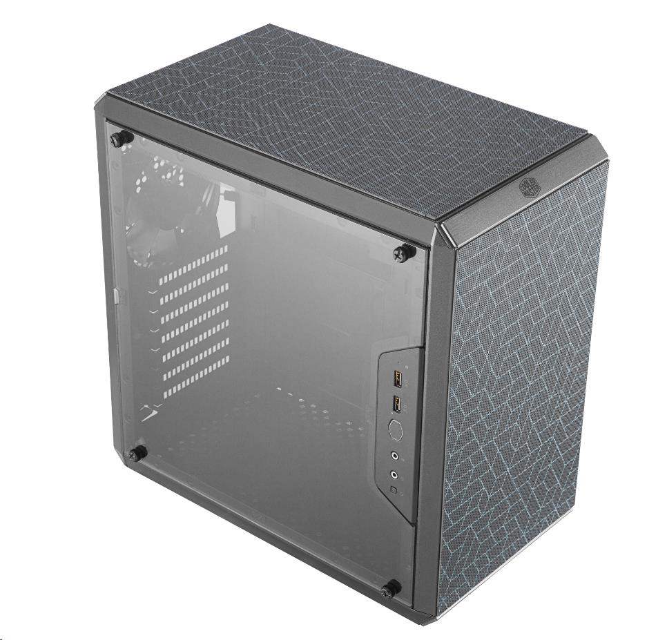 Cooler Master case MasterBox Q500L,Mid Tower, USB 3.0, černá, bez zdroje MCB-Q500L-KANN-S00