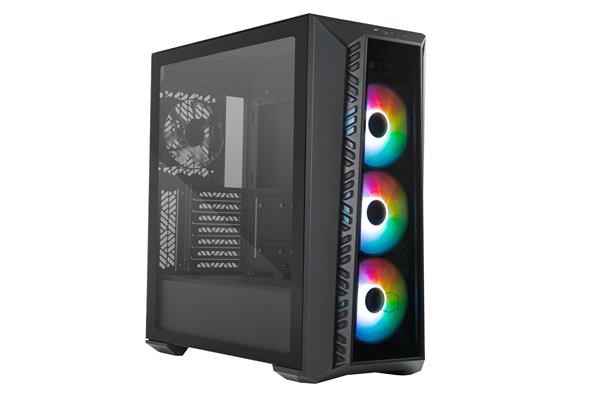 Cooler Master case MasterBox 520, ATX, bez zdroje, průhledná bočnice, černá MB520-KGNN-S01