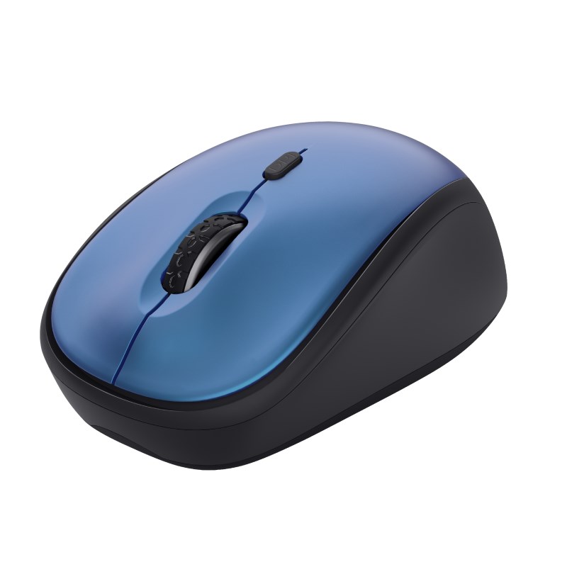 TRUST myš Yvi+ Wireless Mouse Eco Blue, modrá 24551