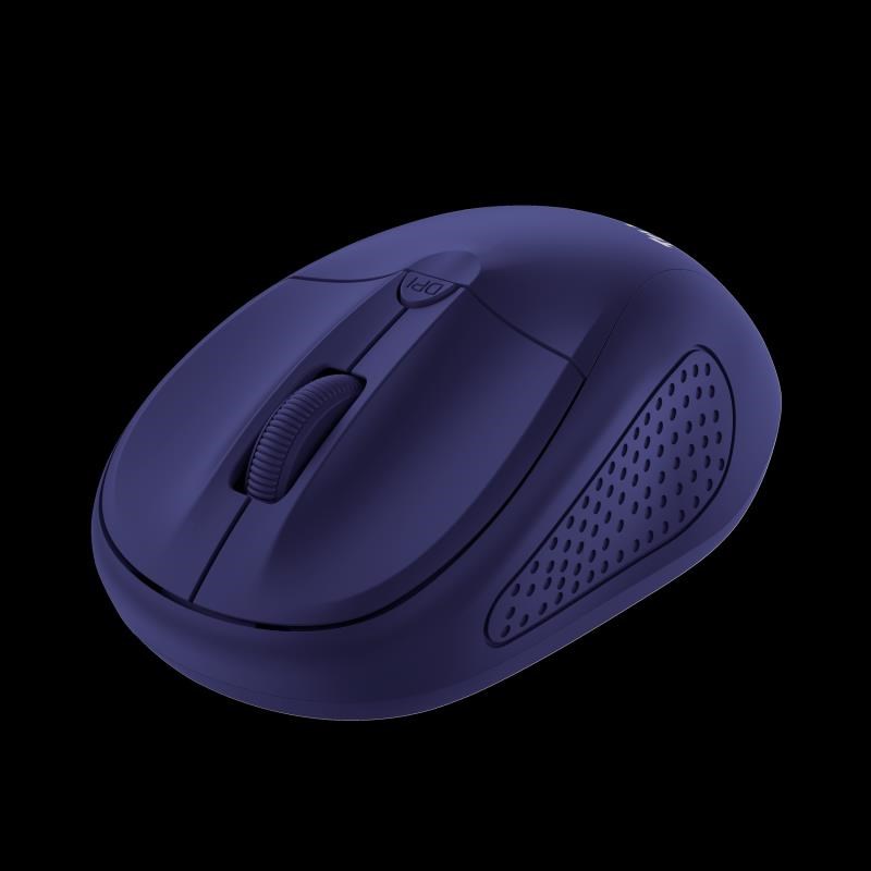 TRUST Myš PRIMO WIRELESS MOUSE MATT BLUE, USB, bezdrátová 24796