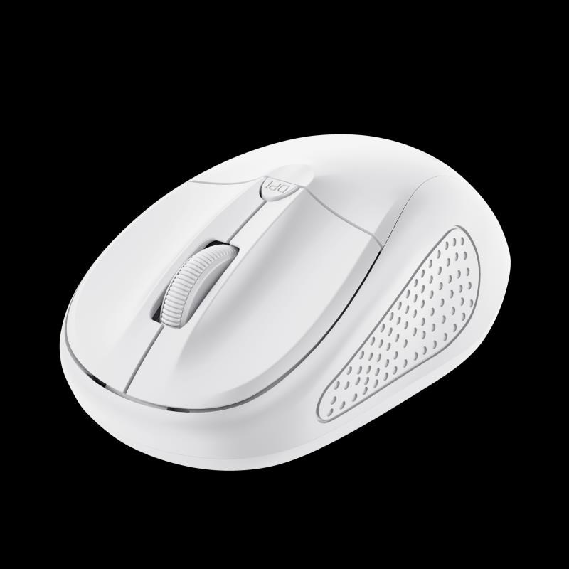 TRUST Myš PRIMO WIRELESS MOUSE MATT WHITE, USB, bezdrátová 24795