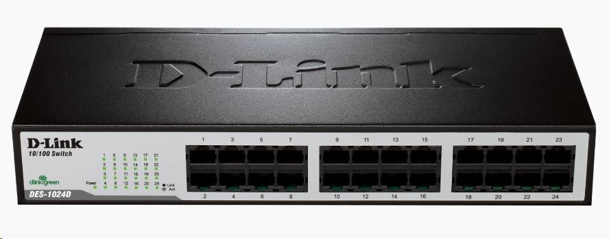 D-Link DES-1024D 24-port 10/100 Desktop / Rackmount Switch (DES-1024D/E)